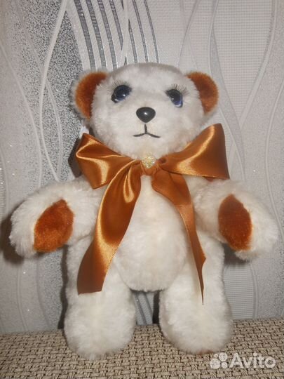 Мишка тедди (мех) ручная работа