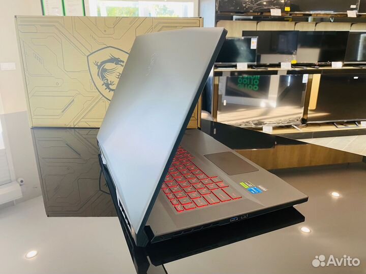 Игровой MSI 17.3/i5 11/RTX 2050 4Gb/8Gb/SSD 256Gb
