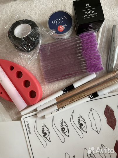 Расходники для перманентного макияжа