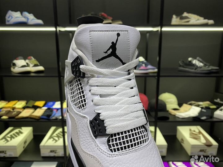 Кроссовки Nike Air Jordan 4 Retro Military Black