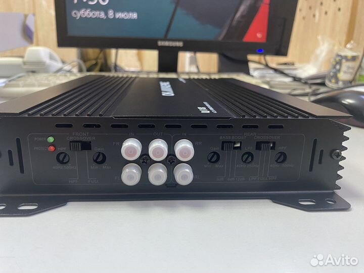 Автомобильный усилитель 4х канальный