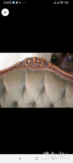 Антикварный Диван, Италия, массив