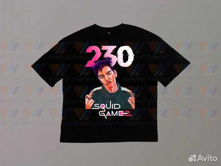 Футболка Игра в кальмара 230. Squid Game 2