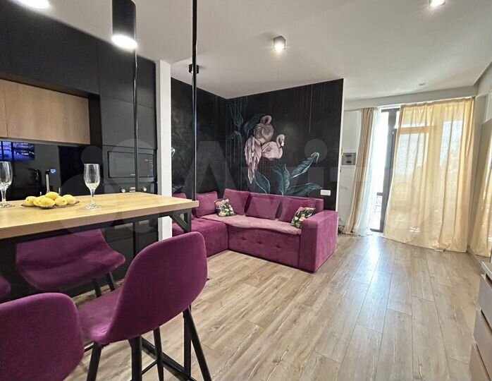 1-к. квартира, 34,3 м², 1/4 эт.