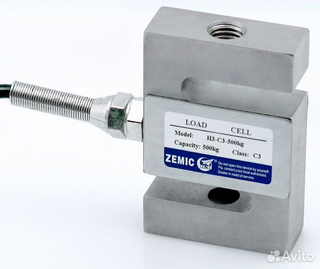 Тензометрический датчик H3 на 500 кг s - образный