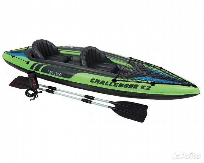 Надувная байдарка Challenger К2 Intex 68306