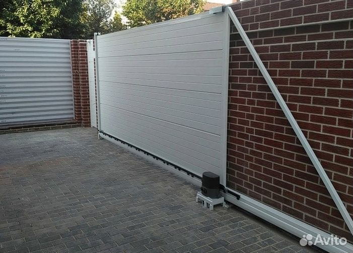 Откатные ворота под ключ