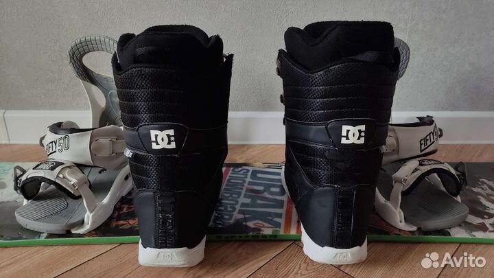Сноуборд комплект доска ботинки крепления