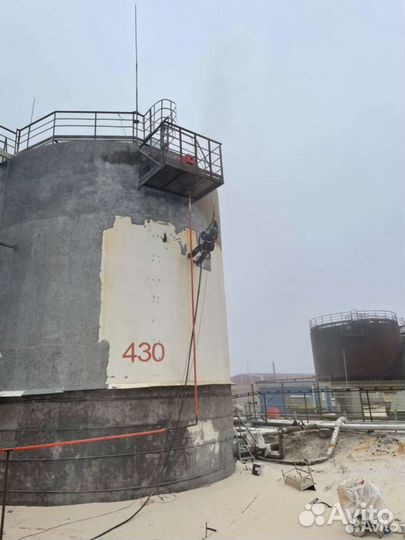 Ремонт и покраска резервуара