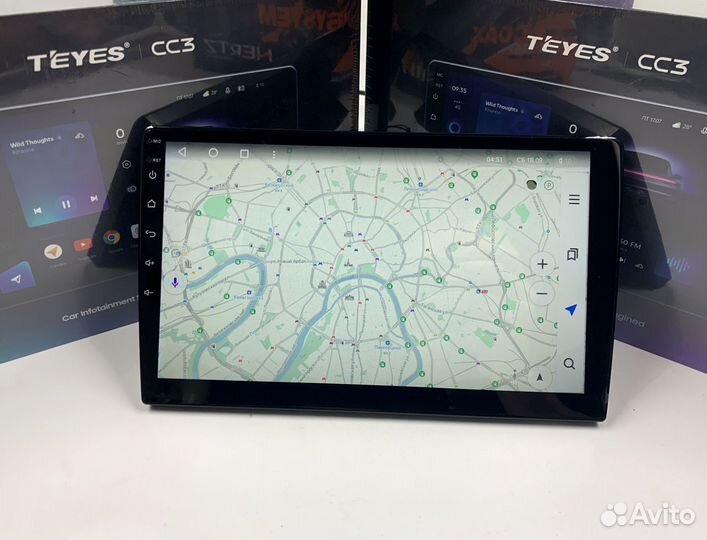 Магнитола Teyes 4/64 Тойота Хайлендер 3