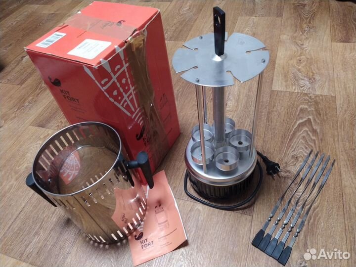 Электрошашлычница Kitfort