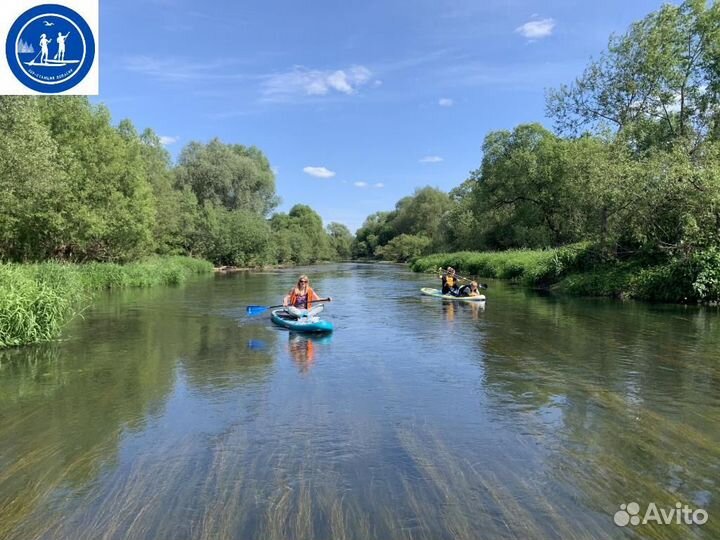 SUP сплав по Лопасне