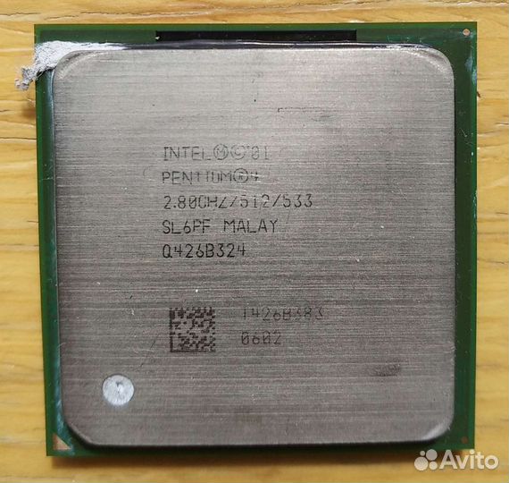 Процессоры Intel Pentium 4 и Celeron сокет 478