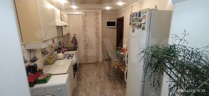 3-к. квартира, 66,3 м², 1/9 эт.