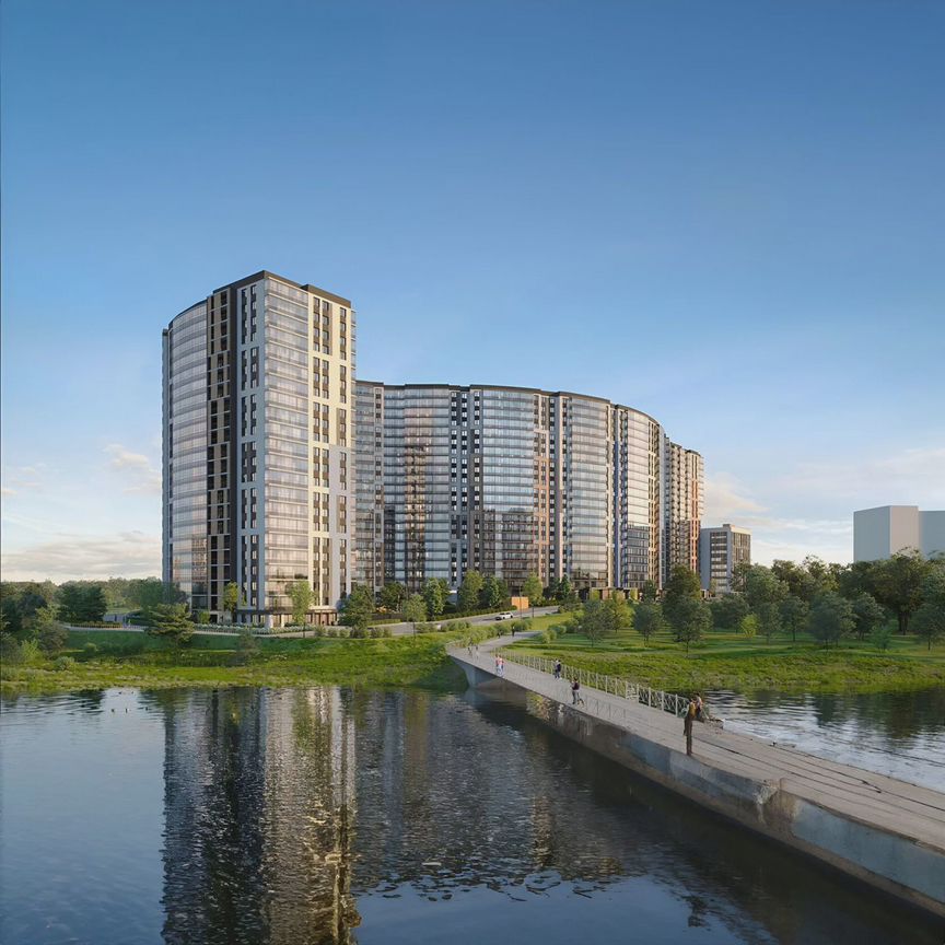 Квартира-студия, 33,6 м², 17/22 эт.