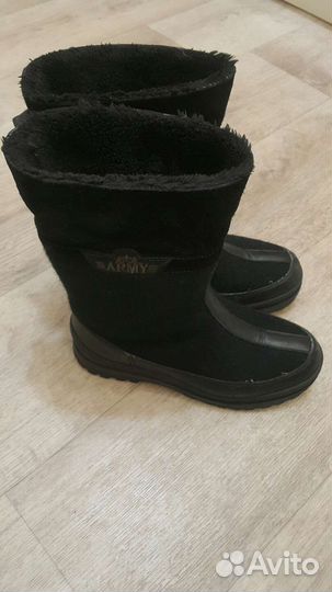 Сапоги зимние подростковые