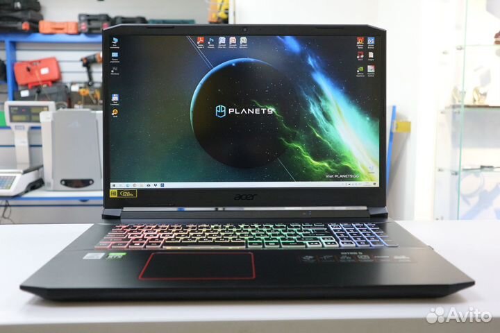 Acer Nitro 17ка игровая /RTX 3060 95w/512ssd/120Hz