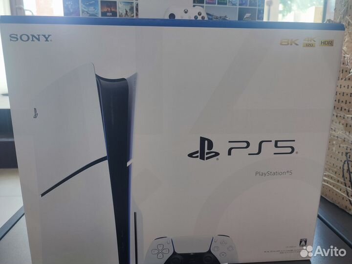 Sony playstation 5 ps5 с дисководом slim