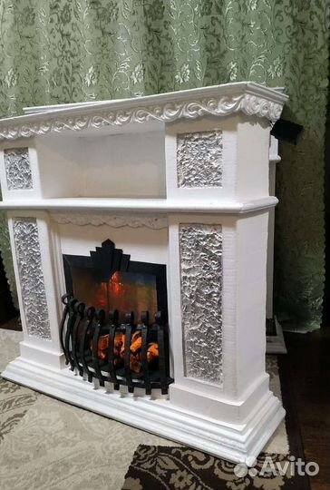 Фальш камин светильник
