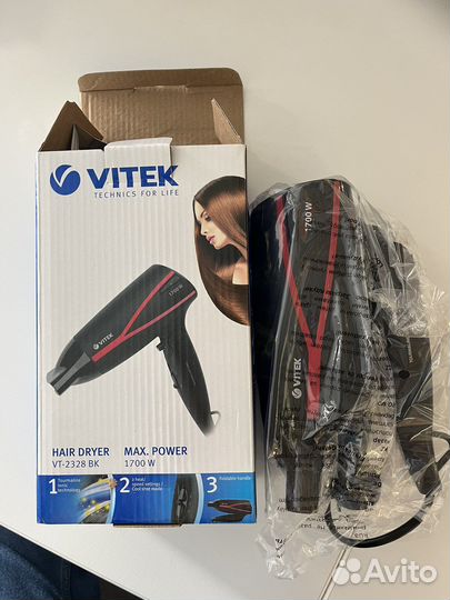 Фен Vitek VT-2328 BK