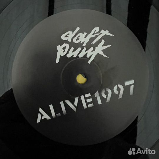 Виниловая пластинка Daft Punk - alive 1997 (Black