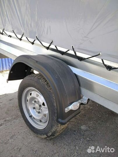 Легковой прицеп оцинкованный 2.51*1.31 от пфс