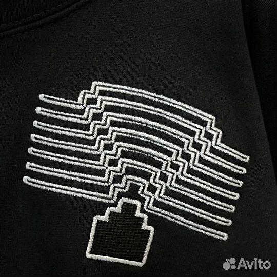 Худи cavempt оверсайз уникальный дизайн