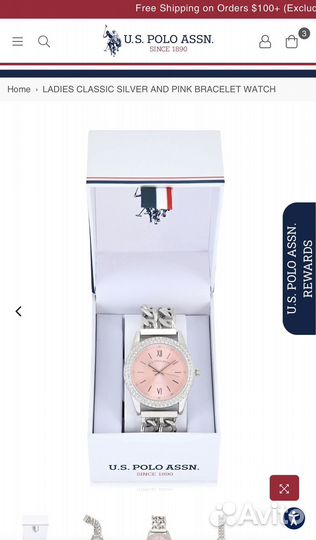 Часы женские US Polo Assn оригинал новые