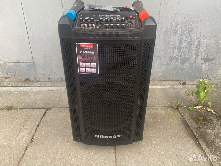 Портативная колонка караоке qisheng 651