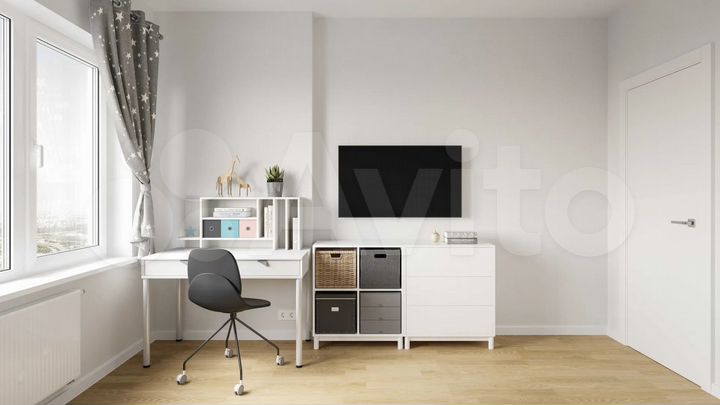 2-к. квартира, 56,9 м², 3/11 эт.