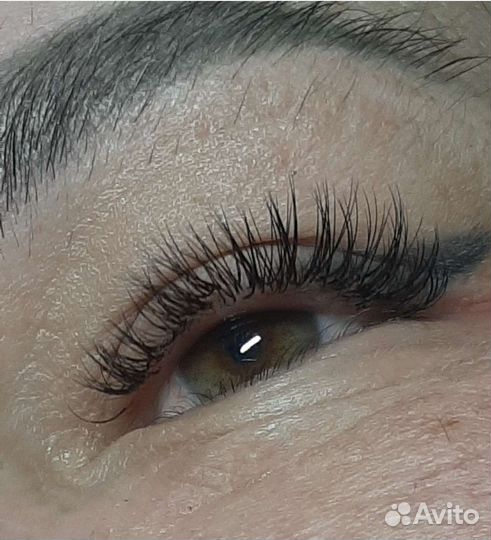 Наращивание ресниц на дому