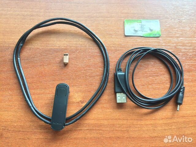 Bluetooth-гарнитура nokia BH-108 с микронаушником