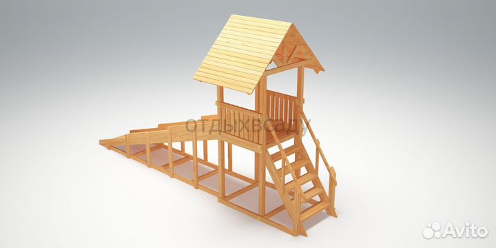 Зимняя горка