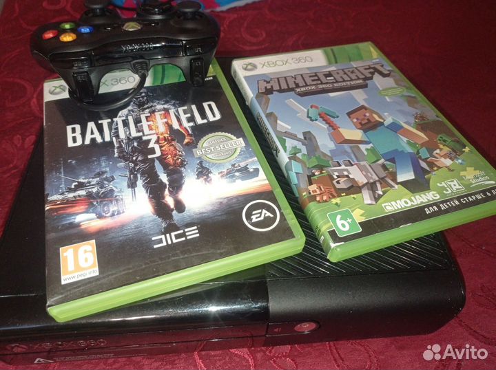 Xbox 360 +2 игры