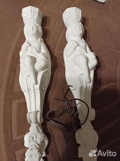 Фигурка статуэтка ангел светильники