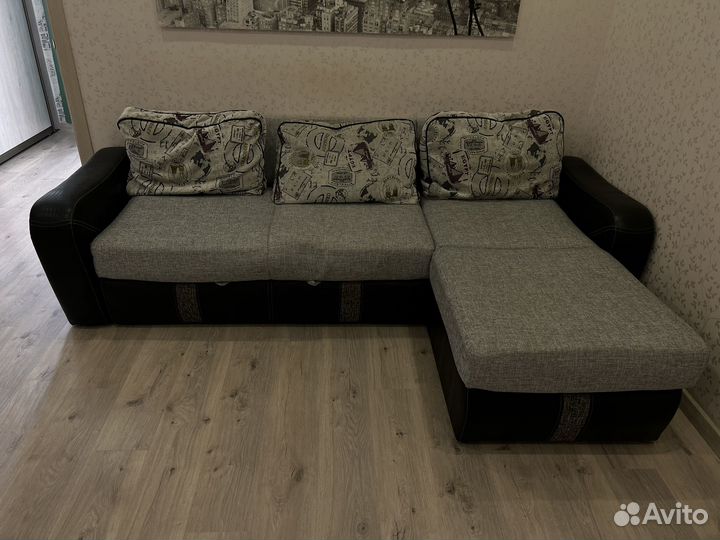 Угловой диван бу