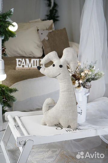 Игрушка подушка эко Такса