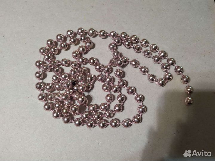 Бусы новогодние