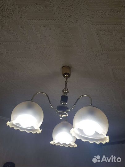 Люстра бу Чехия