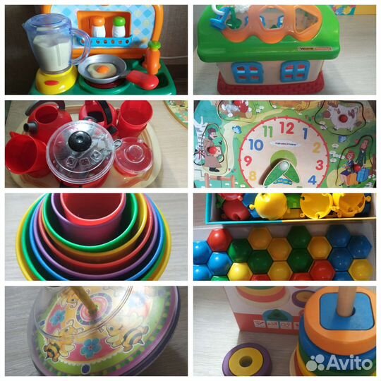 Развивающие игрушки для малышей