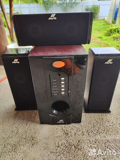 Колонки с сабвуфером AVE