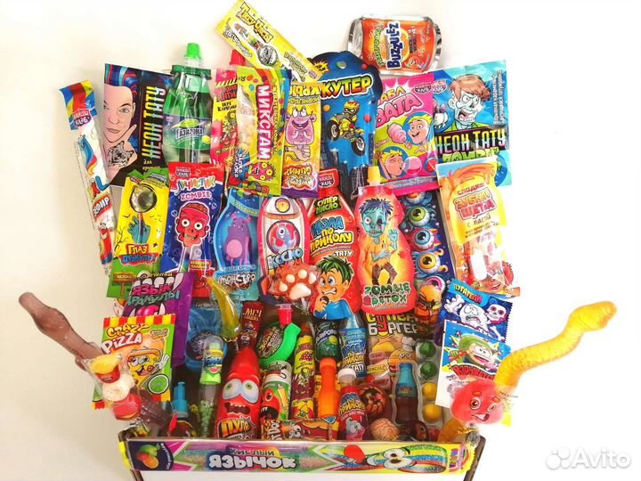 Сладкий подарочный набор бокс для мальчика