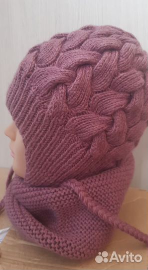 Шапка вязаная детская