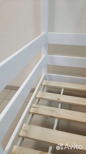 Кроватка домик 160/80 берёза (новая)