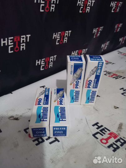 Комплект иридиумовых свечей зажигания Finwhale 4ш