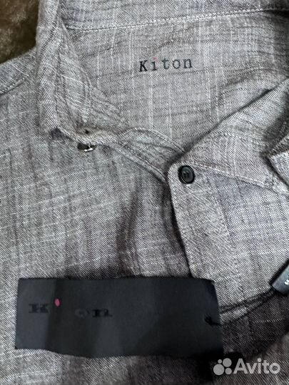 Льняной костюм мужской Kiton