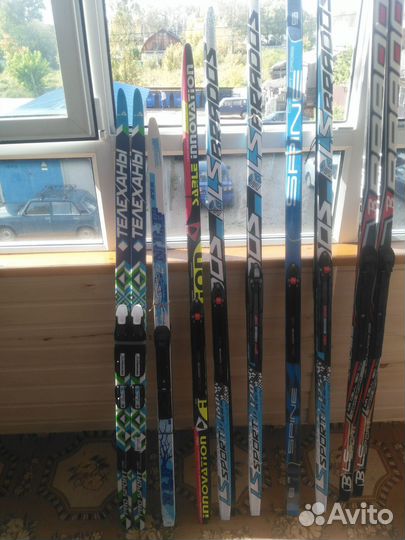 Лыжи новые 150-170