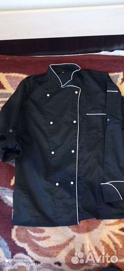 Китель поварской мужской 58 размер
