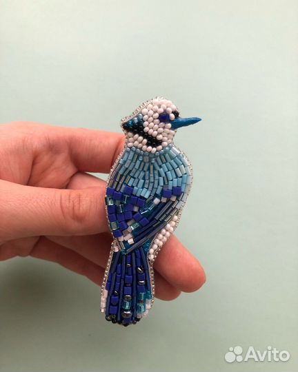 Брошь ручной работы