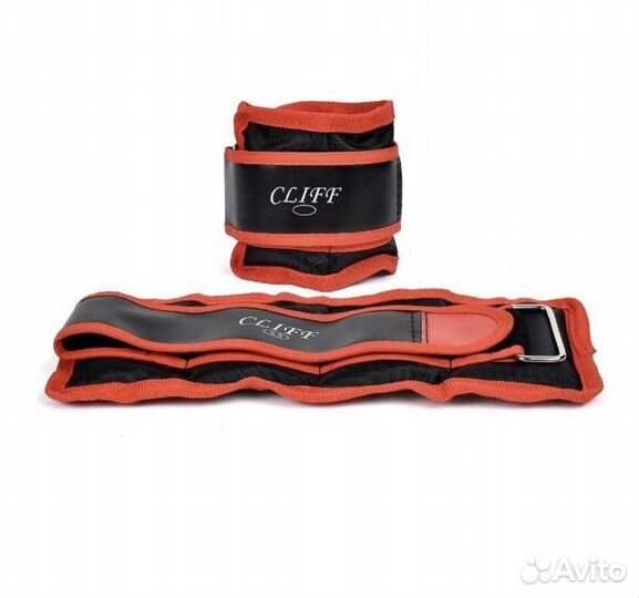 Утяжелители для ног cliff (2*0,5кг)